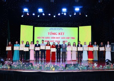 Tổng kết hội thi giáo viên giỏi cấp tỉnh